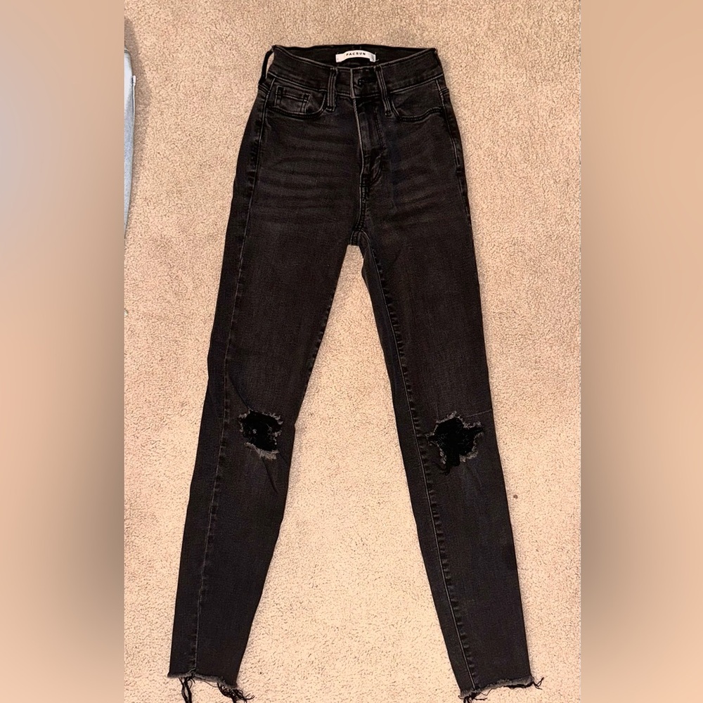 Pacsun Black Skinny Jeans